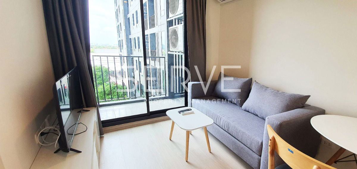 1 Bed Garden view Homey Style Next to Central Chaengwattana   20 Steps From MRT Sirat Station@ Nue Noble Chaengwattana