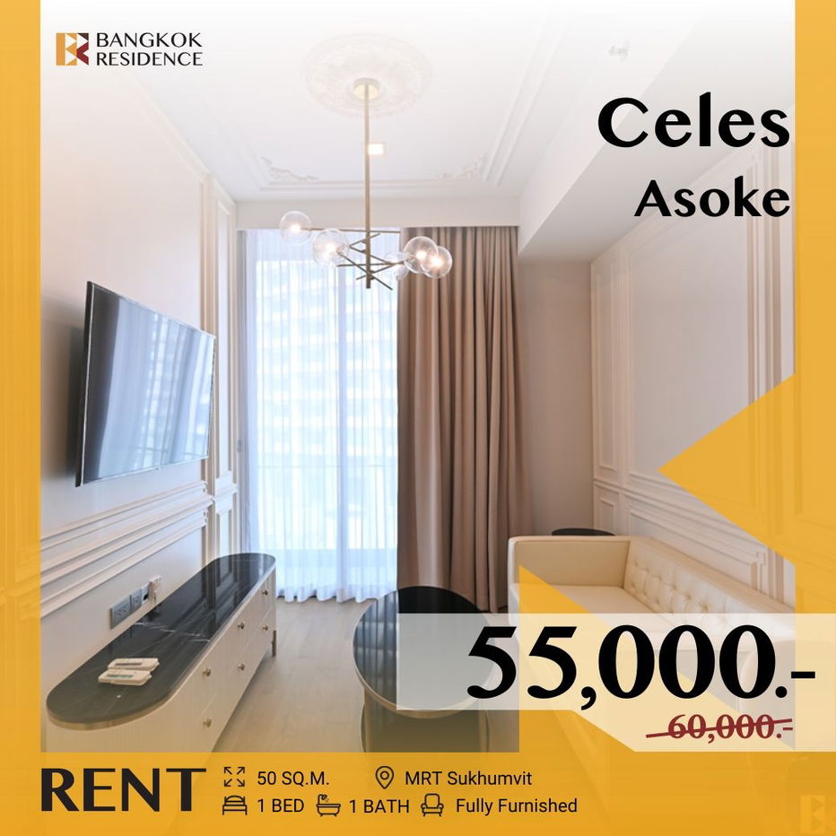 Celes Asoke ✨ Premium unit at a great value 💰 Near MRT Sukhumvit