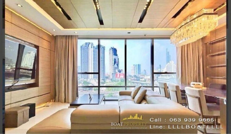 For Rent the bangkok sathorn  2 bed 2 bath 0639399665