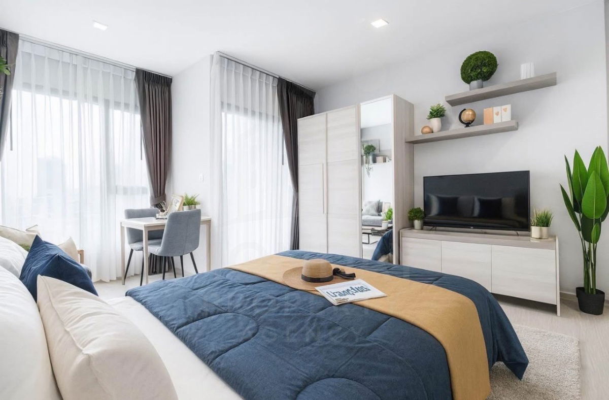 📌 Urgently for rent : Life Asoke - Rama 9 beautiful room, fully furnished, ready to move in. MD-95472