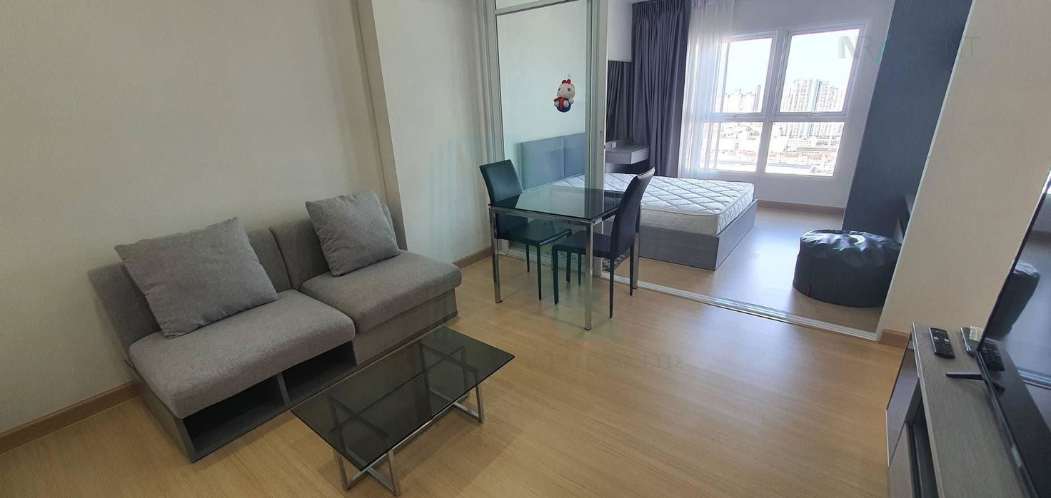 For Rent Condo SUPALAI VERANDA RAMKHAMHAENG Building B, Floor 32,1 bed room, Room size 35 sqm