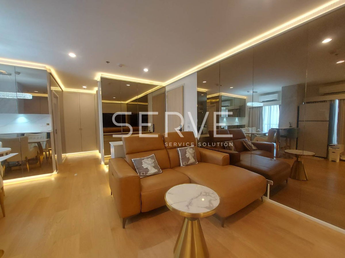 2 Beds Nice Room Super High Fl. 40+ Fully furnished Good Location 20 Steps From MRT Si La Salle Station   @  Nue Noble Srinakarin Lasalle