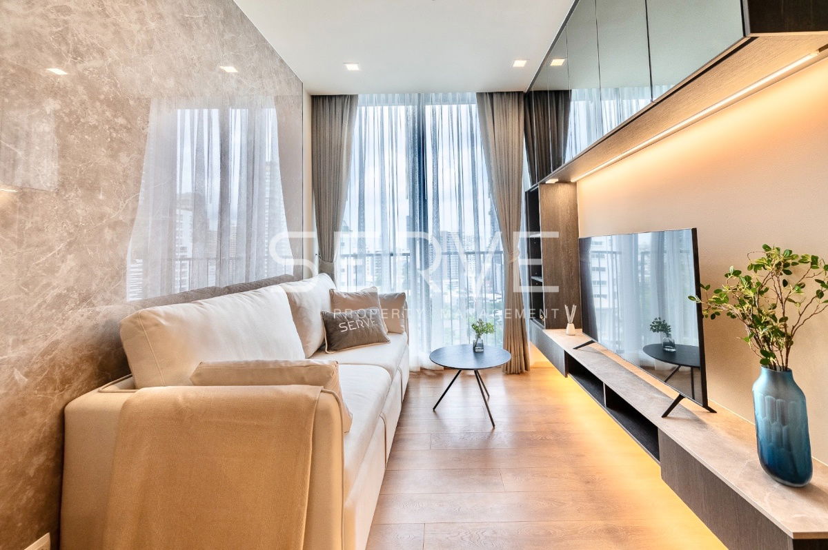 🔥30K🔥 - Modern Style 1 Bed High Fl 15+ တည်နေရာကောင်း BTS Phrom Phong အနီး Noble Around 33 Condo / Condo ငှားရန်ရှိသည်
