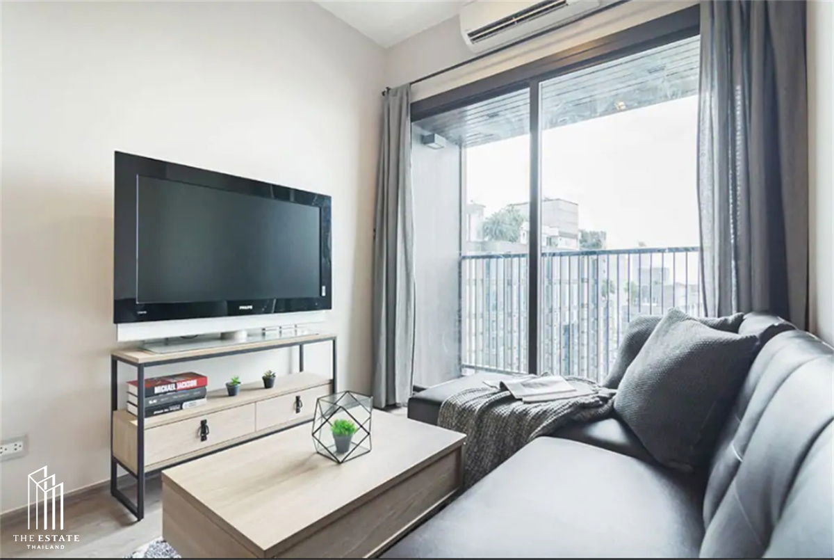 Condo for RENT Whizdom Avenue Ratchada-Ladprao, room on the 20th floor, beautiful room, well decorated, fully furnished. Ready to move in @23,000 Baht