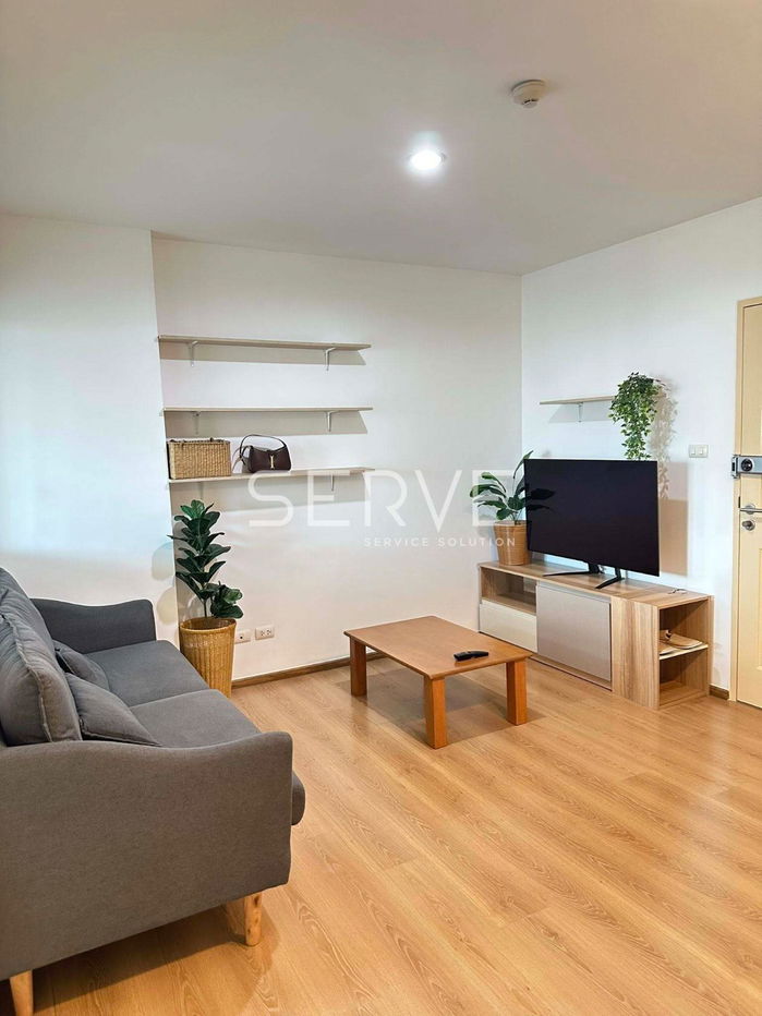 1 Bed  Nice Room Super High Floor 35+  Fully furnished New Condo Good Location Close to MRT Phra Ram 9  220 m @ SYM Vipha Ladphrao