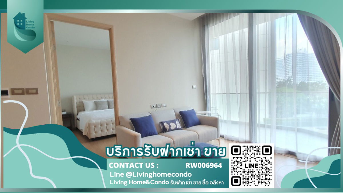 🏢市中心豪华房🏢 出租公寓，Magnolias Waterfront Residences，毗邻 ICONSIAM 和湄南河。-RW006964