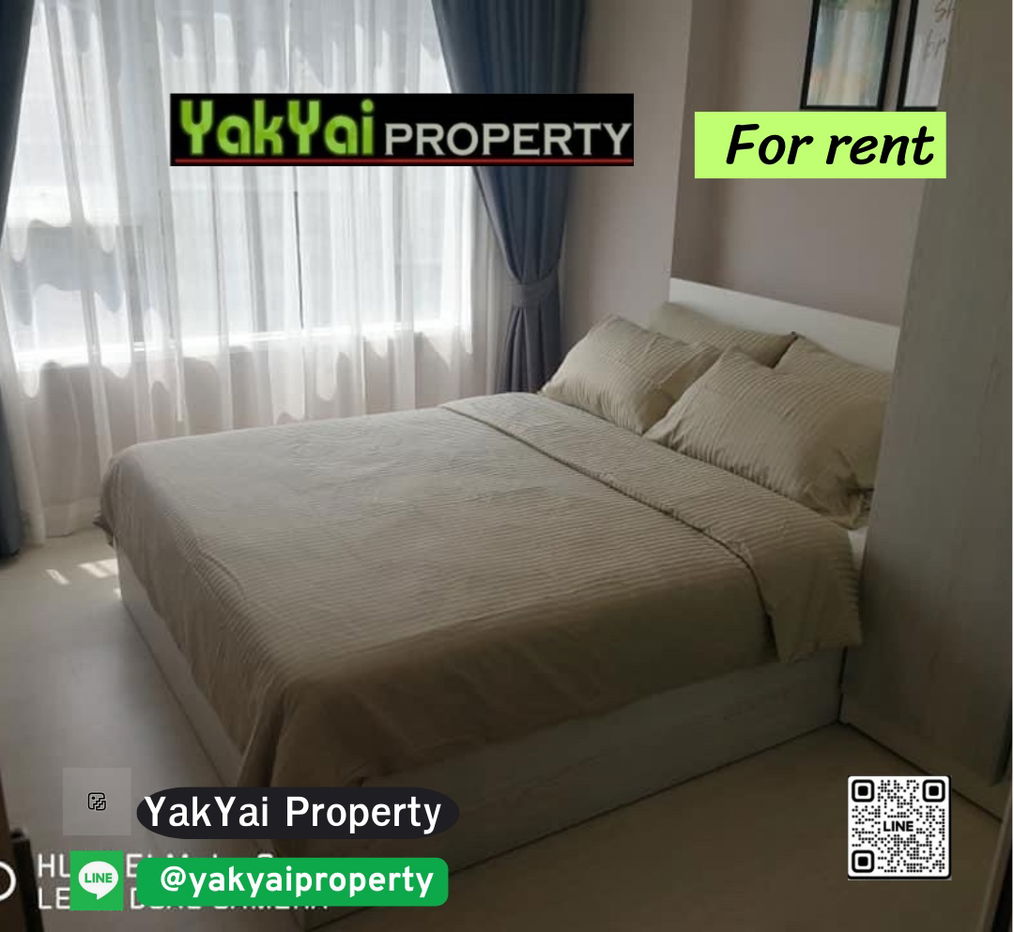 "Aspire Erawan  condo for rent, next to BTS Erawan, convenient travel, close to all amenities 🏙️"