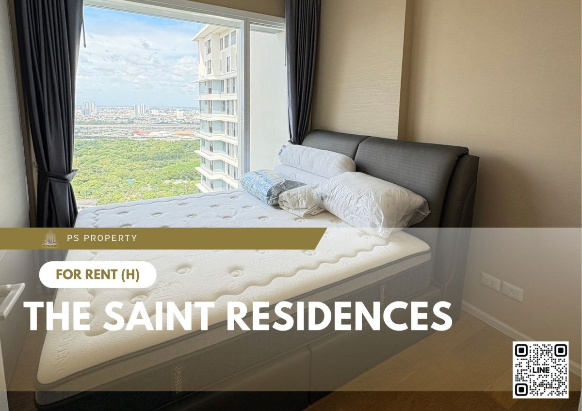 For rent ✨ The Saint Residences ✨ Fully furnished and equipped, near BTS Ha Yaek Lat Phrao