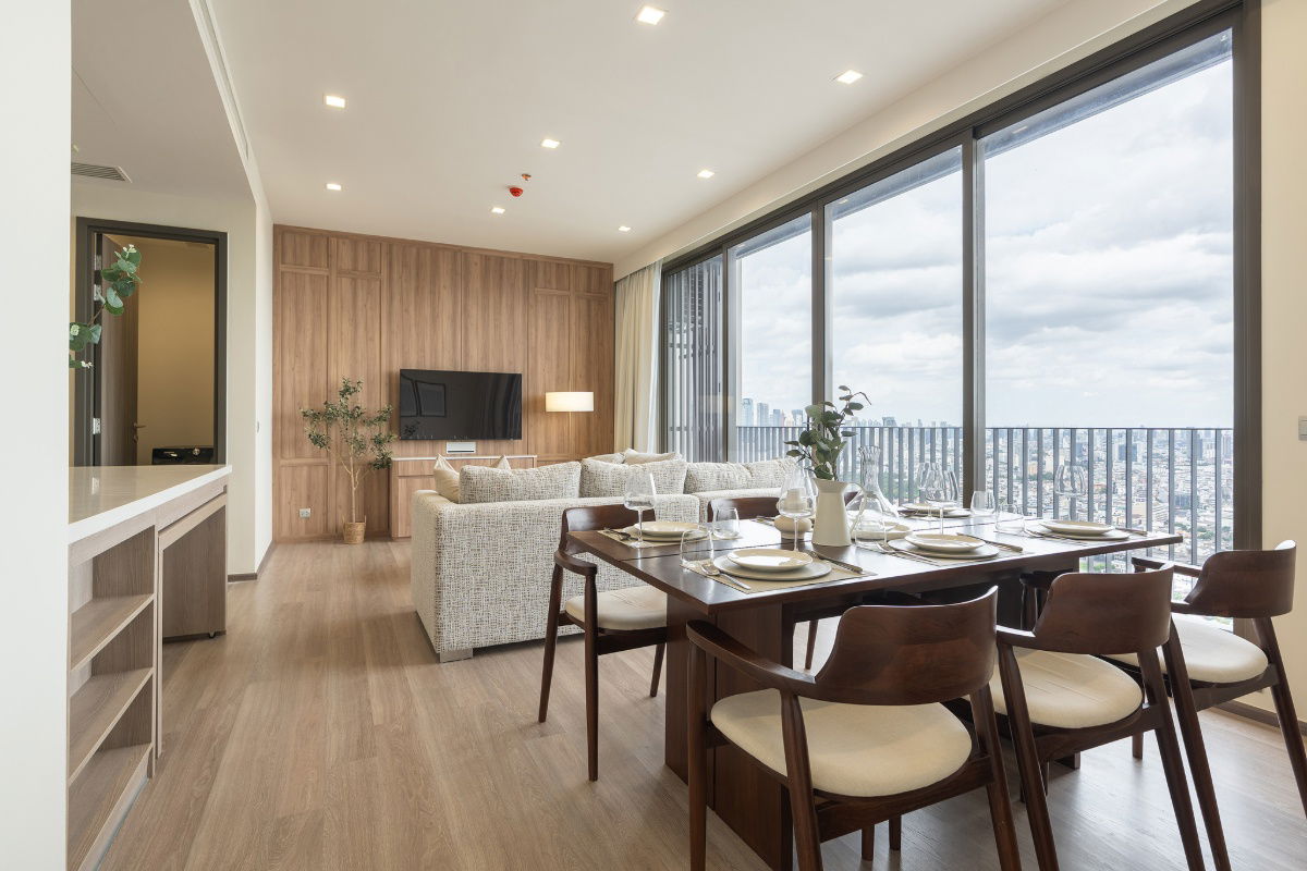 出租 - RHYTHM Charoenkrung Pavillion ，豪华级 2 间卧室 2 间浴室