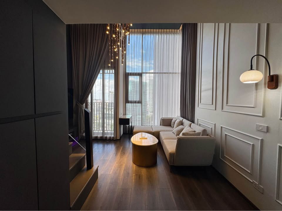 For Rent KnightsBridge Space Ratchayothin Fully Furnished (Near BTS Phahon Yothin 24 station)