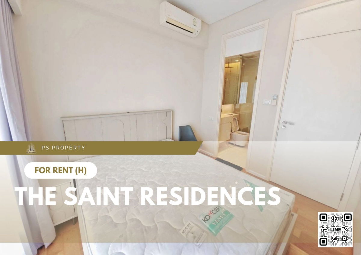 For rent ✨ The Saint Residences ✨ Fully furnished and equipped, near BTS Ha Yaek Lat Phrao