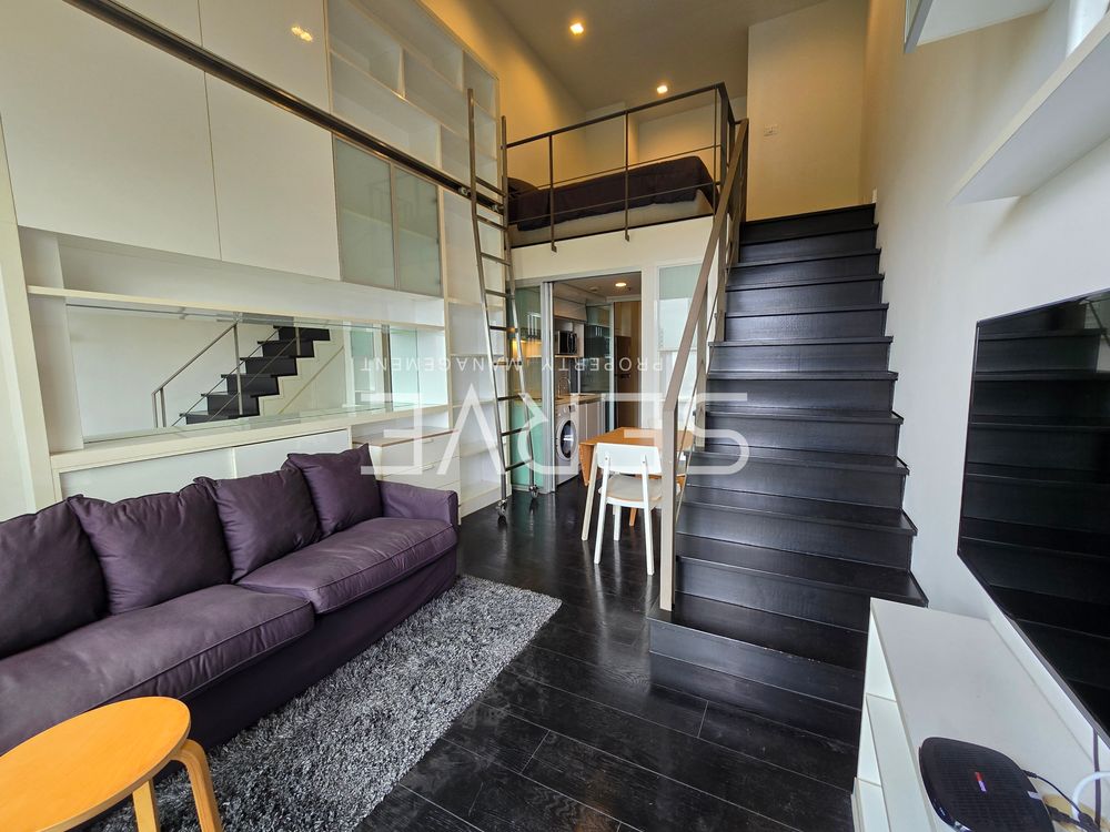 Nice View Loft 1 Bed 1 Bath Pet Friendly Good Location BTS Thong Lo 300 m. / Condo For Sale-Ideo Morph 38