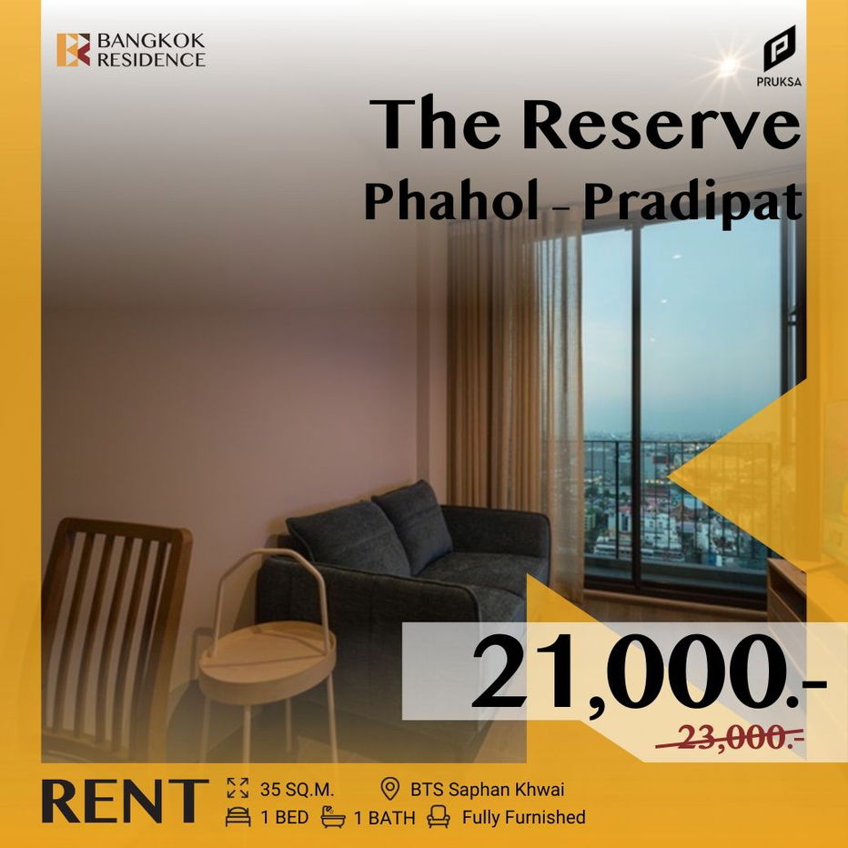 The Reserve Phahol – Pradipat ✨ Simplex Unit at a Great Price 💥Near BTS Saphan Khwai