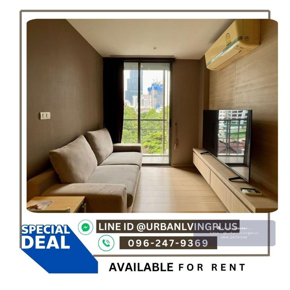 ( UL240924 ) Tel/Line 096-2479369 ✨KLASS SILOM for rent , 1 bedroom, 1 bathroom , fully furnished, ready to move in
