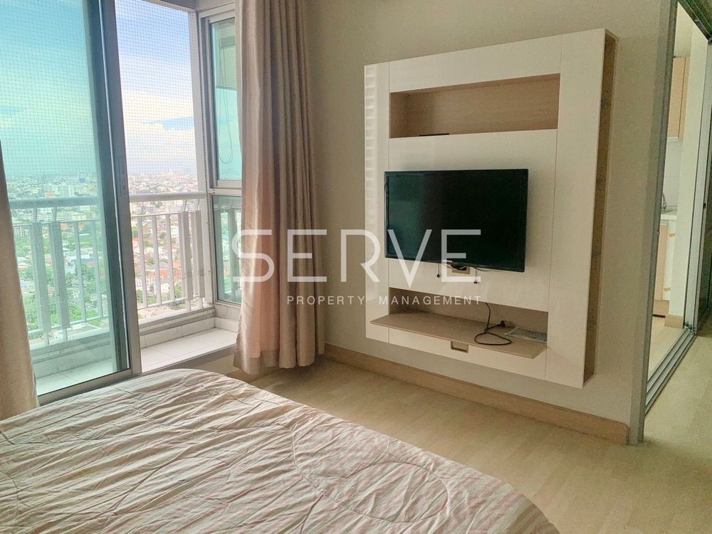 1 Bed 1 Bath Fully Furnished Perfect Location MRT Ratchadaphisek 0 m. / For Rent-Rhythm Ratchada