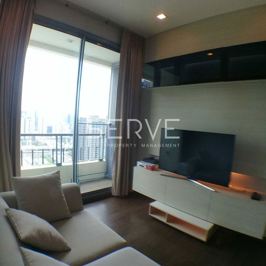 2 Beds 1 Bath Nice Room Good Location MRT Phetchaburi 60 m. & Singha Complex / For Rent-Q Asoke