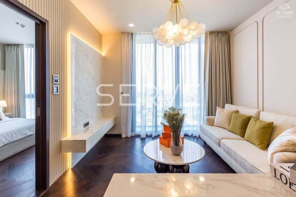1 Bed with Bathtub High Fl. 15+ Good Location Close to BTS Sanam Pao 300 m. / For Rent-The Monument Sanampao