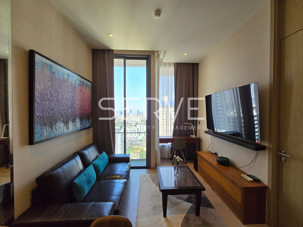 1 Bed with Bathtub Nice Room and Good Location in Asoke Area MRT Sukhumvit 550 m. & BTS Asok 700 m.-The Esse Asoke