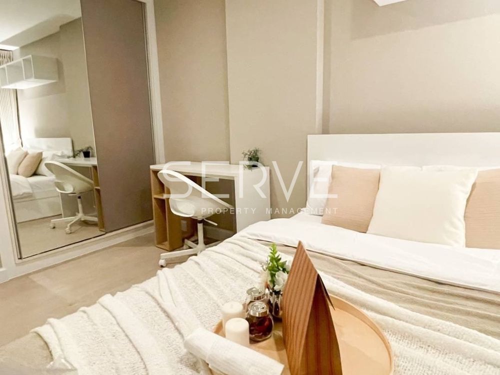 1 Bed 1 Bath For Rent Fully furnished Condo close to MRT Sutthisan 550 m. / MRT Huai Khwang 600 m.-Metro Luxe Ratchada
