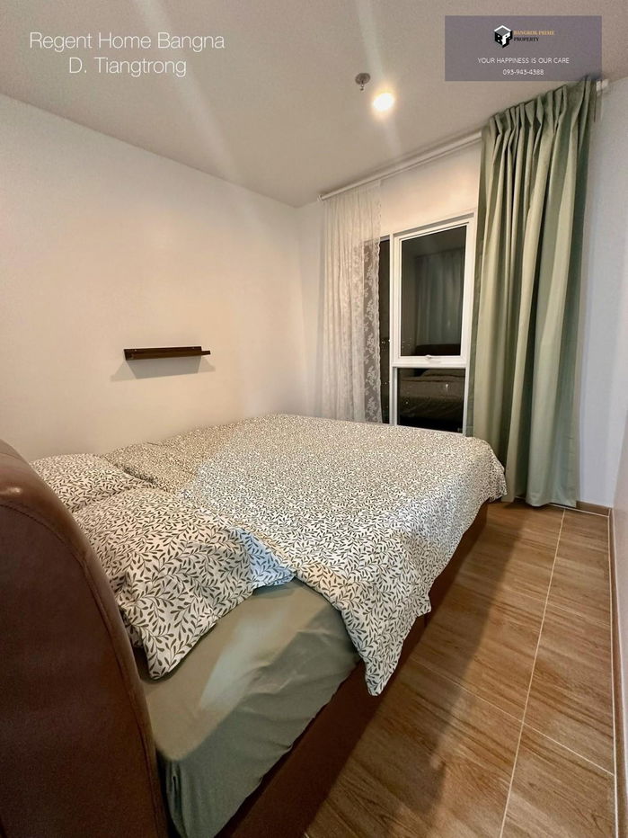 Regent Home Bangna | 🚝Near BTS Bangna, upper floor, swimming pool view #2025093012109