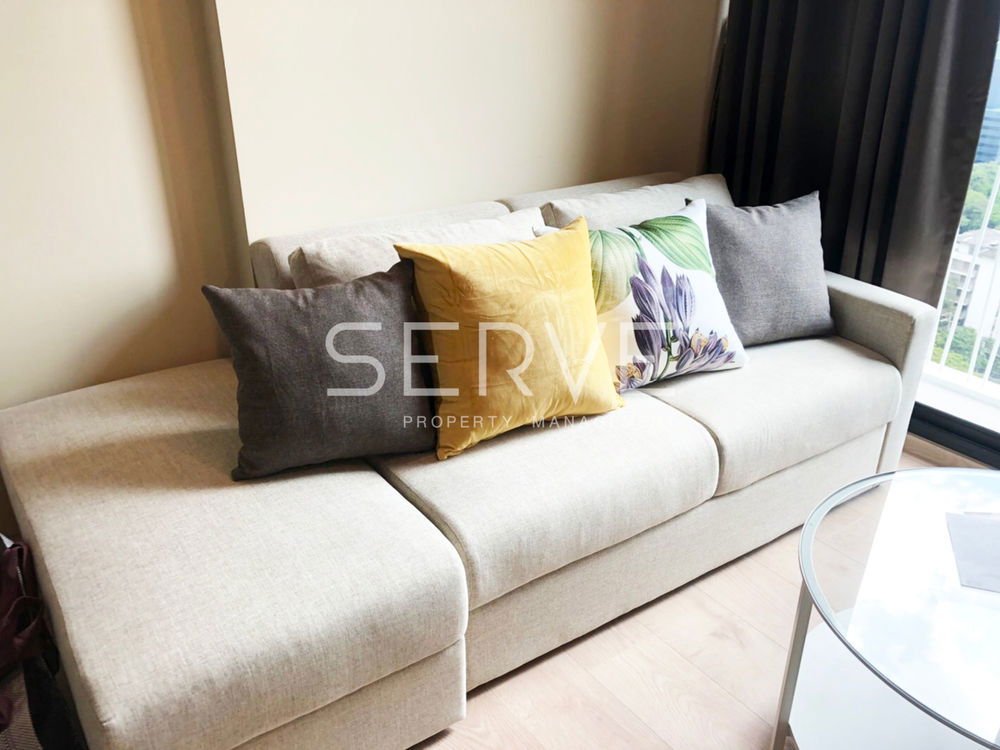 1 Bed Unit High Fl. 20+ Good Location BTS Asok & MRT Sukhumvit 550 m. / For Rent-Noble Recole Sukhumvit 19