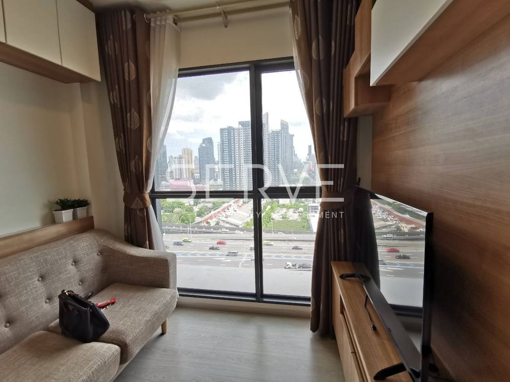 1 Bed 1 Bath Nice Room Good Location MRT Phra Ram 9  300 m. and CentralPlaza / For Rent-Rhythm Asoke 2