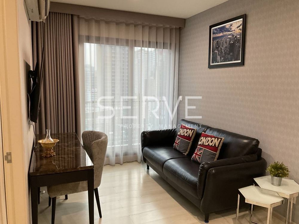 2 Beds Large Room Good Location Next to MRT Phetchaburi 130 m. & Arl Makkasan 20 m. / For Rent-Life Asoke