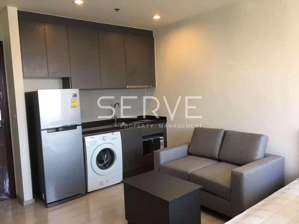 Studio Nice Room Good Location MRT Phra Ram 9  300 m. and CentralPlaza / For Rent-Rhythm Asoke