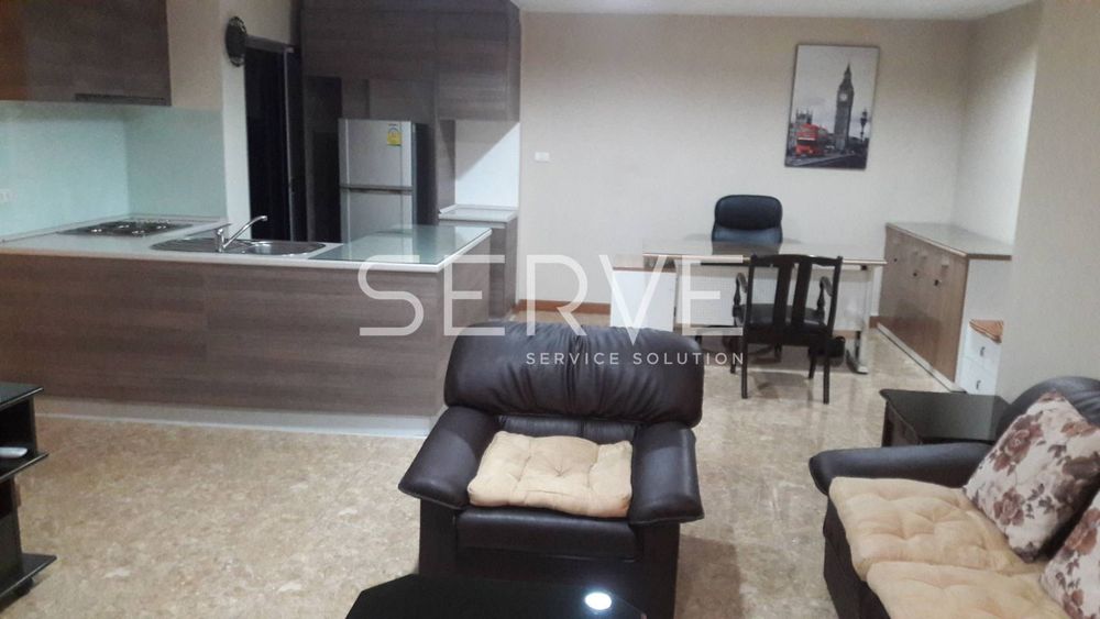 2 张床，带浴缸 大房间 位置优越 MRT Phra Ram 9 500 m.