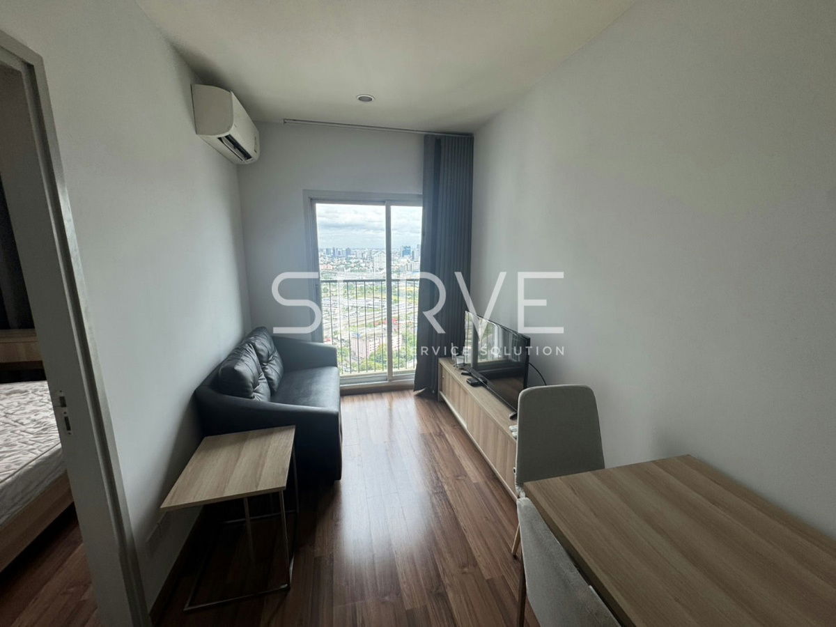 1 Bed Nice Room Super High Floor 40+ Fully furnished Good Location Close to MRT Thailand Cultural Centre Station @ Noble Revolve Ratchada 2