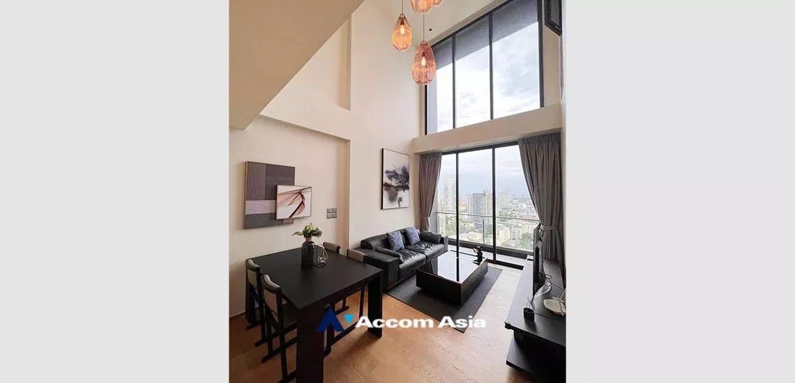🔼🔽 AccomA 📩 Duplex Condo,Double High Ceiling 2 BR Condominium @Beatniq Sukhumvit (AA32305)