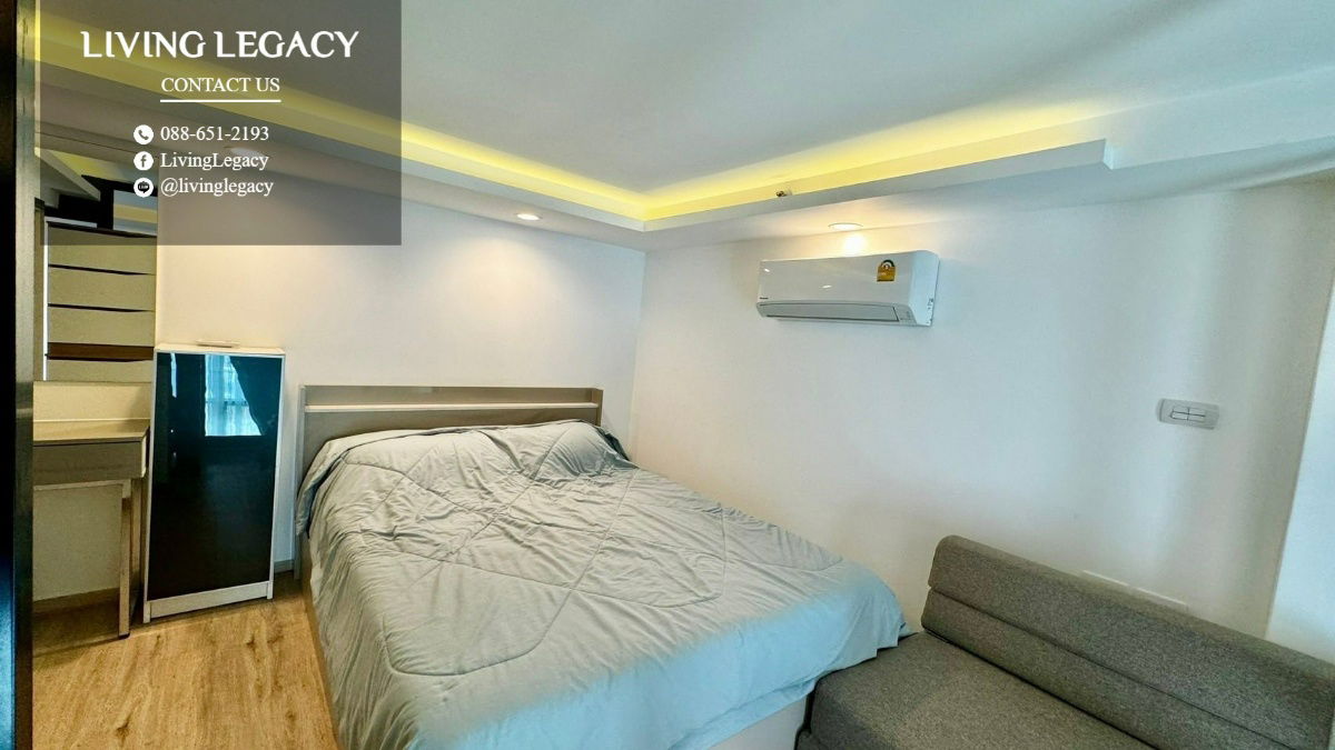T368KL Condo For Rent The Rich Rama 9 - Srinakarin 37 Sq.M. Floor 28 line id : @livinglegacy