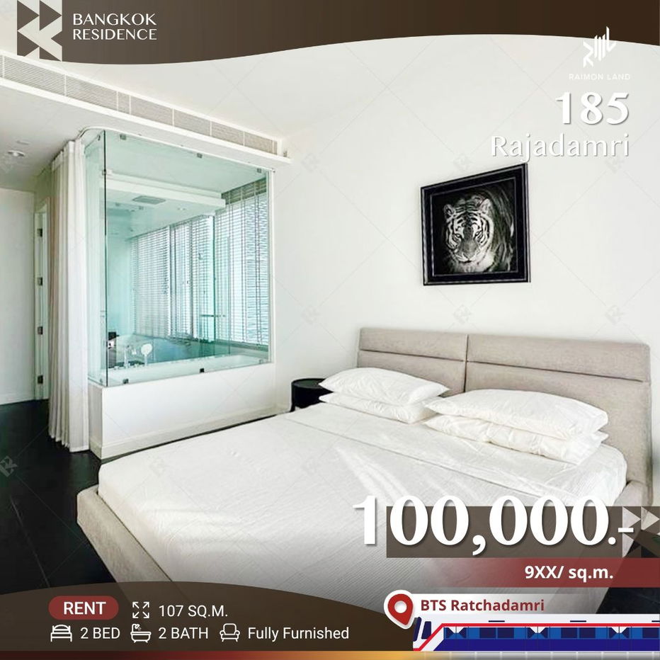 Stunning Corner Unit ✨at 𝟏𝟖𝟓 𝐑𝐚𝐣𝐚𝐝𝐚𝐦𝐫𝐢 – 𝐒𝐩𝐨𝐫𝐭 𝐂𝐥𝐮𝐛 𝐕𝐢𝐞𝐰𝐬 & 𝐍𝐞𝐰𝐥𝐲 𝐑𝐞𝐧𝐨𝐯𝐚𝐭𝐞𝐝 𝐔𝐧𝐢𝐭 🌿 Near BTS Ratchadamri