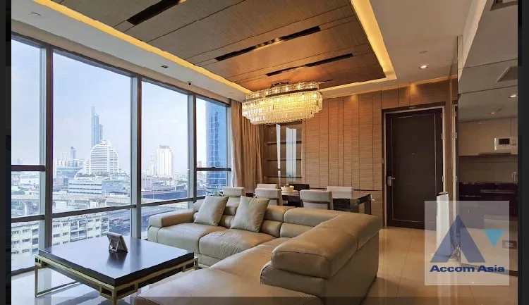 🔼🔽 AccomA ✔ คอนโดมิเนียม 2 ห้องนอน @The Bangkok Sathorn (AA43159)