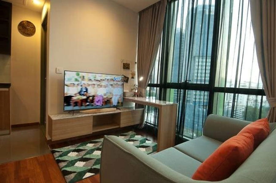 TA8314📲LineID @556ryccg🚄35 sqm 1 Bedroom Floor 15 Wish Signature Midtown Siam Fully furnished near sky train BTS Ratchathewi 380m.