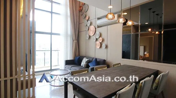 🔼🔽 AccomA 📩 Duplex Condo 2 BR Condominium @The Crest Sukhumvit 34 (AA16423)