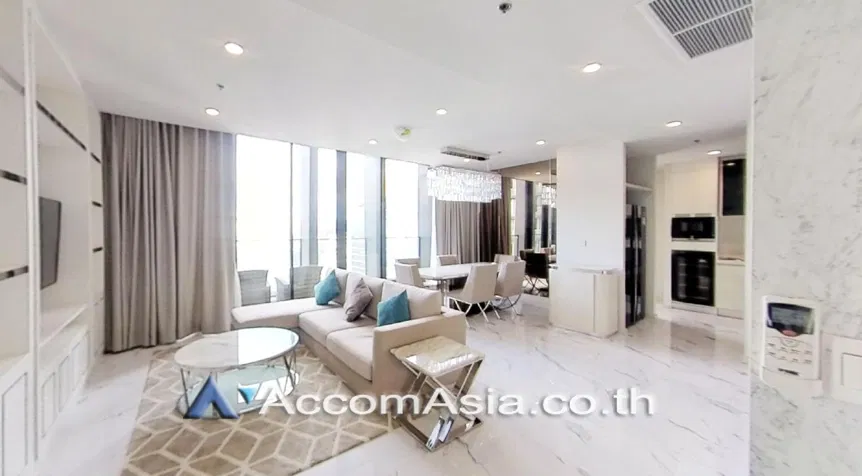🔼🔽 AccomA 📩 Duplex Condo 3 BR Condominium @Noble Ploenchit (AA19511)