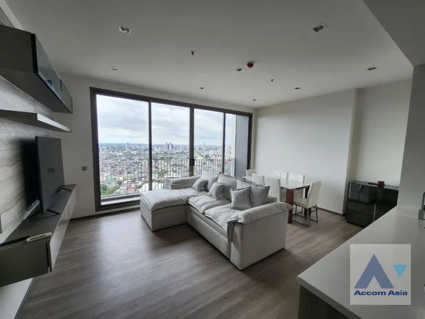 🔼🔽 AccomA 📩 Fully Furnished 2 BR Condominium @Rhythm Charoenkrung Pavillion (AA41553)