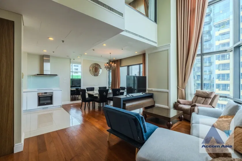 🔼🔽 AccomA 📩 Duplex Condo 3 BR Condominium @Bright Sukhumvit 24 (AA31029)