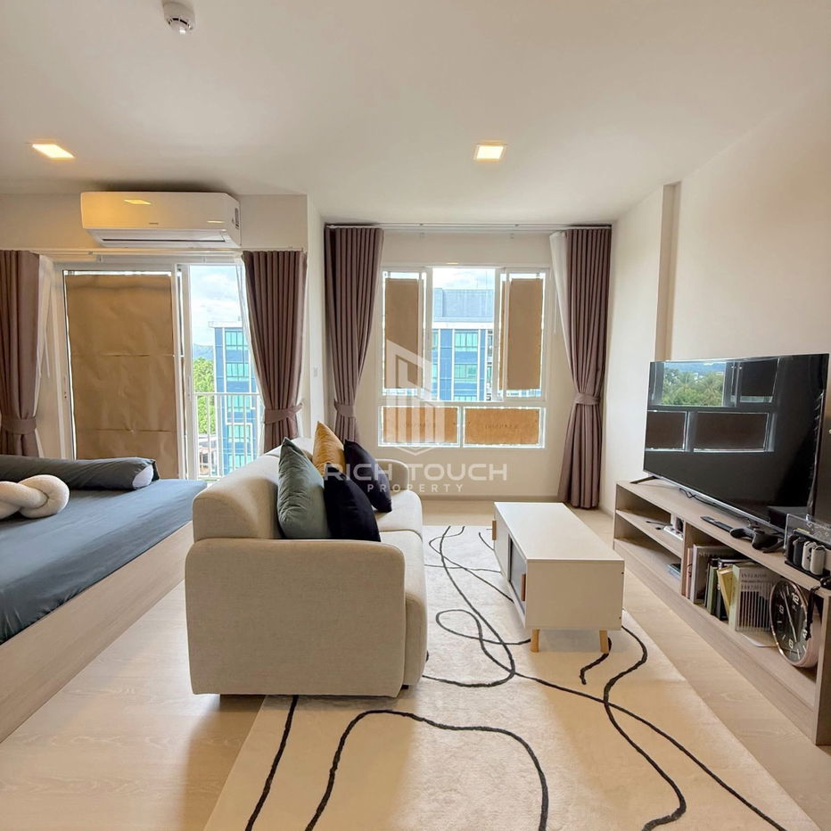 Dcondo Sand for rent, garden view, Building A, 6th floor