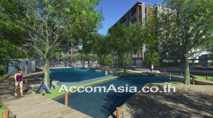 🔼🔽 AccomA 📩 宠物友好型大阳台 3 居公寓 @Park Court Sukhumvit 77 (AA26369)