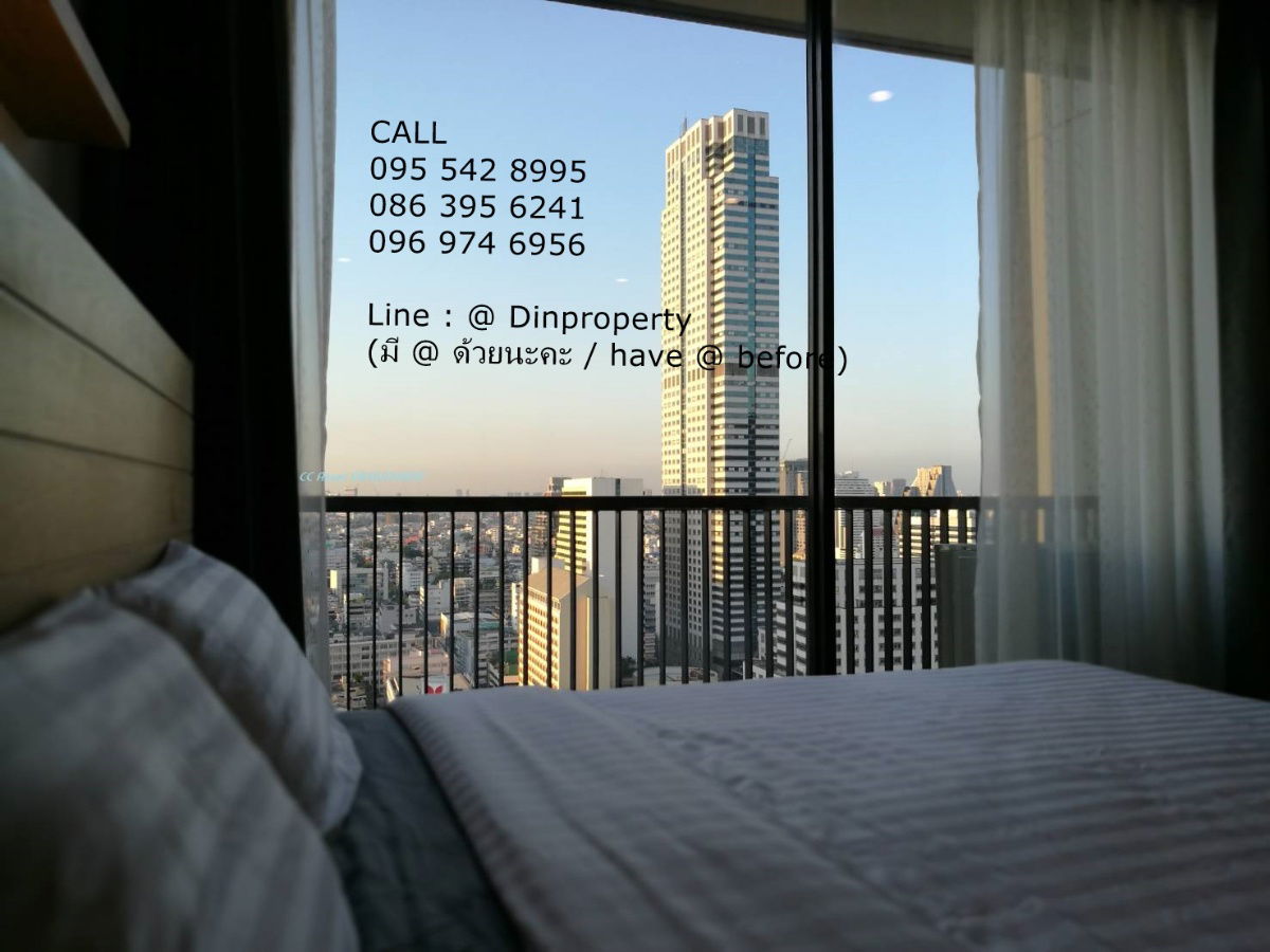 Rent  Noble Revo Silom, 1 Bed  Near BTS St.Louis , BTS Surasak.