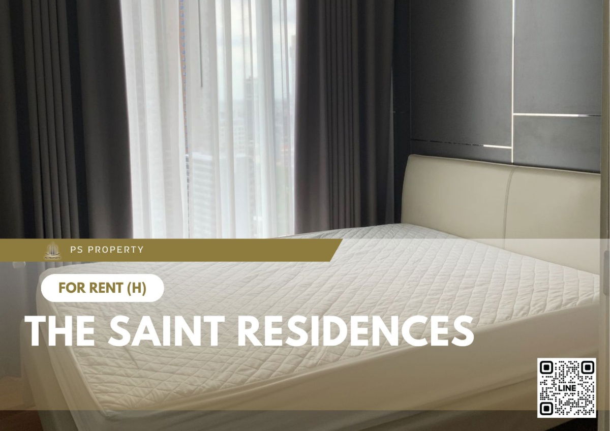 For rent ✨ The Saint Residences ✨ Fully furnished and equipped, near BTS Ha Yaek Lat Phrao