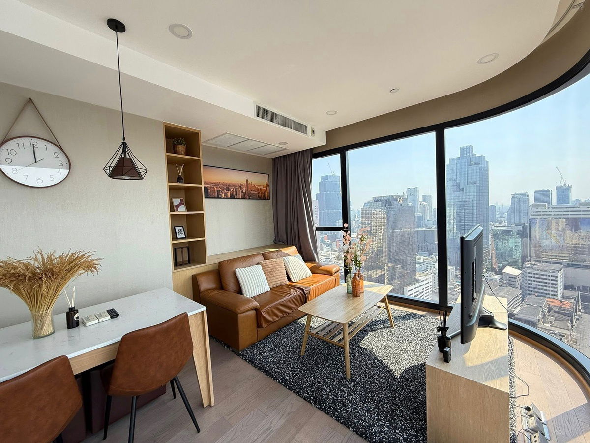 📌 Urgent‼️ ForRent – Ashton Chula–Silom  Luxury condo in the heart of the business district: Sathorn–Silom–Samyan