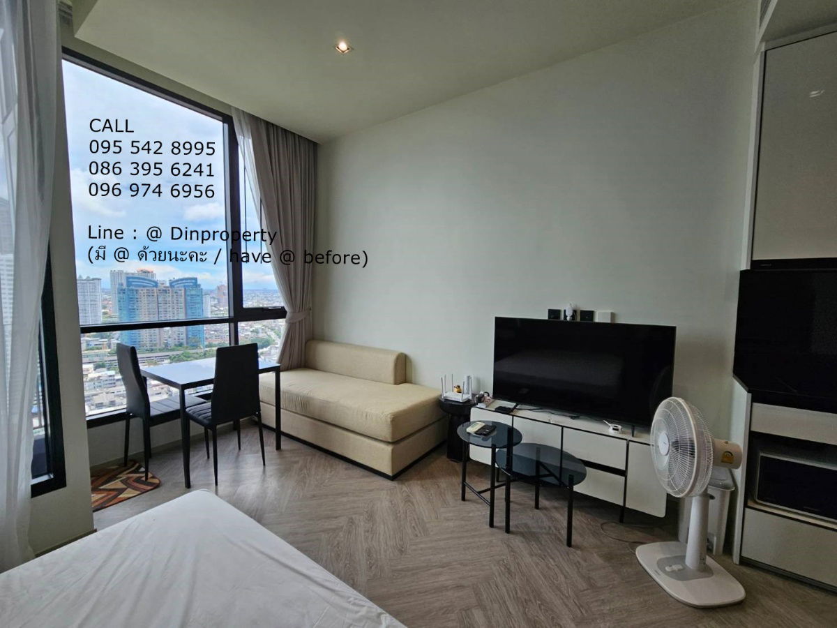Rent Chapter Charoennakhon–Riverside,  Studio  ,BTS Saphan Taksin , Krung Thonburi , ICONSIAM  ,Charoen Nakorn road