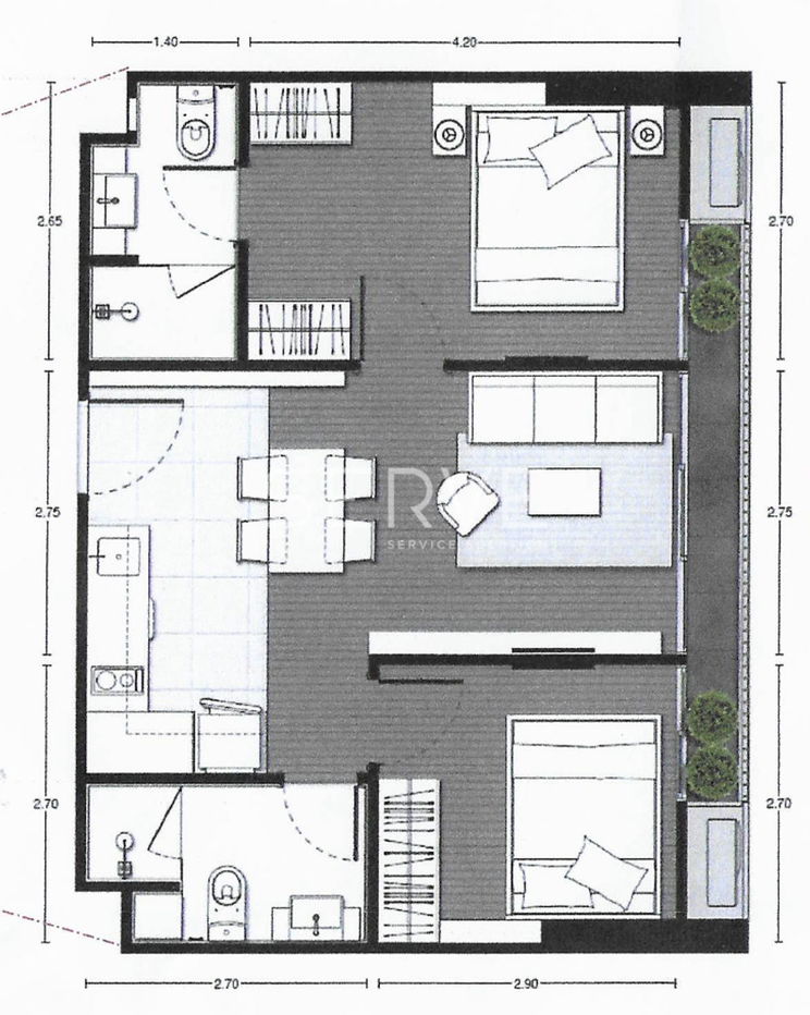 公寓出租 Noble around Ari 新公寓 高层 位置好 BTS Ari 220 m.-Noble around Ari