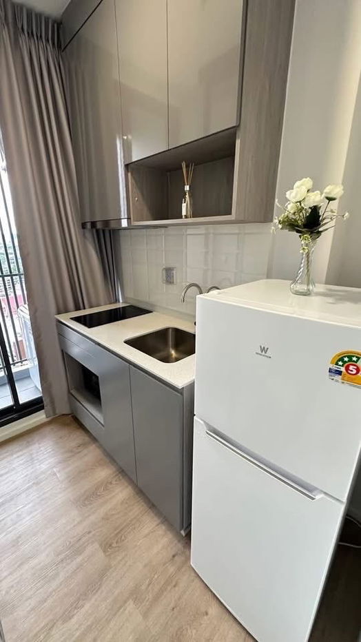 “For Rent‼️ Modiz Rhyme Ramkhamhaeng 🌆 Fully Furnished | Great View | Prime Location near BTS!”