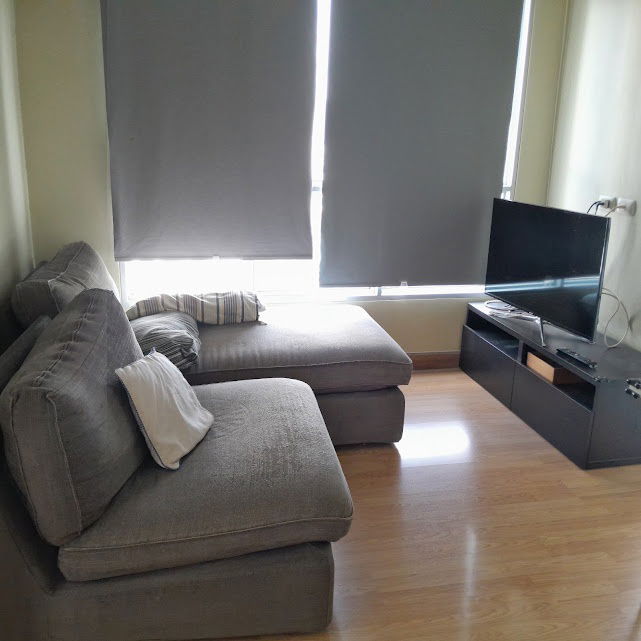 Condo for rent Aspire Rama 4, ready to move in, 2 bedrooms, 1 bathroom, with parking space.