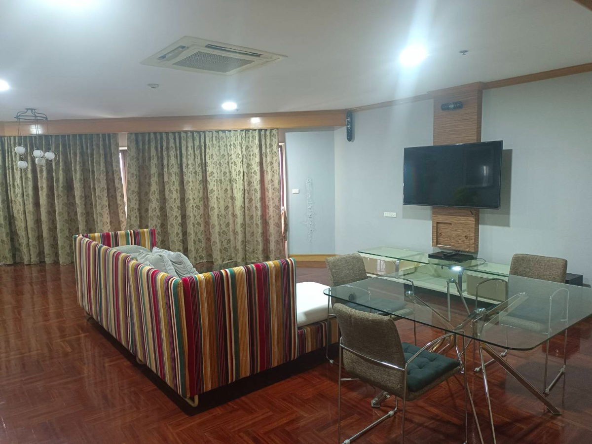 Spacious 2-bedroom condo for rent in East Tower Condominium, next to Central Plaza Bangna