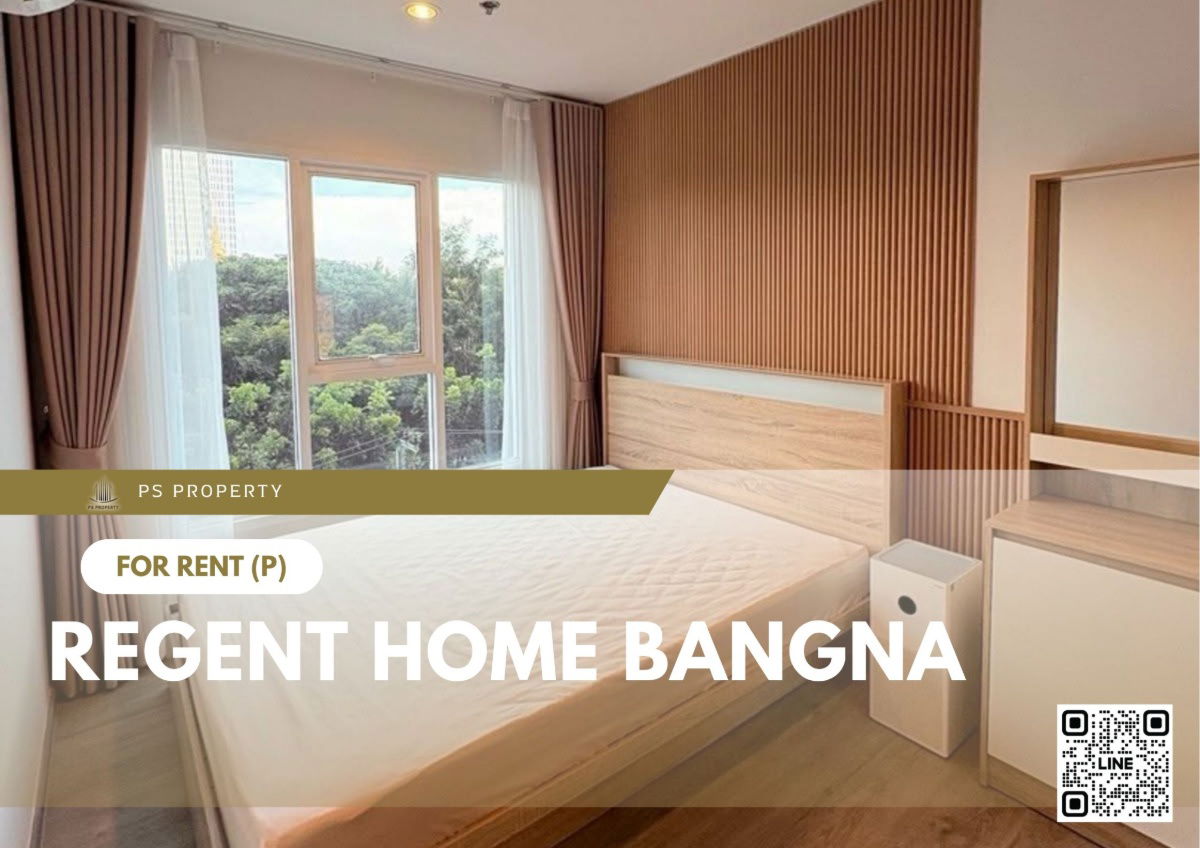✨ Regent home bangna ✨ BTS Bangna အနီးတွင် ပြင်ဆင်ပြီး ပရိဘောဂအပြည့်အစုံ ငှားရန်ရှိသည်။